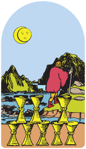 Eight of Cups Tarot Card