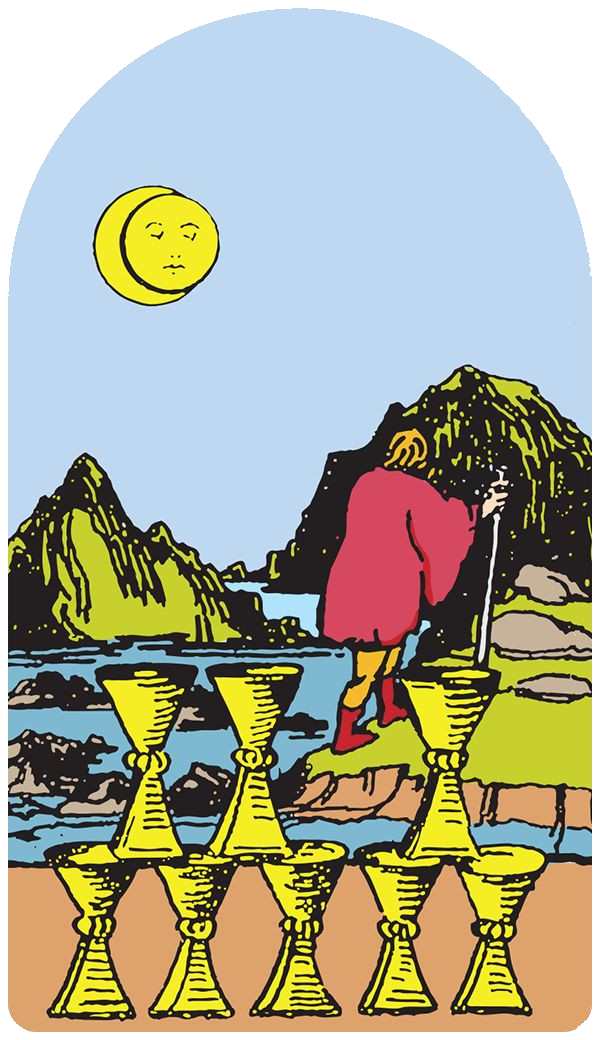Eight of Cups Tarot Card