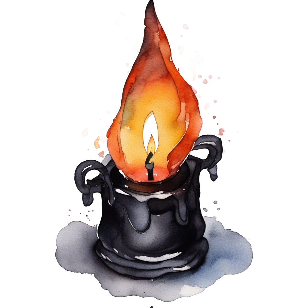 Black Candle for Banishing