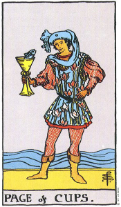 The page of cups