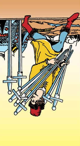 Seven of Swords Reverse