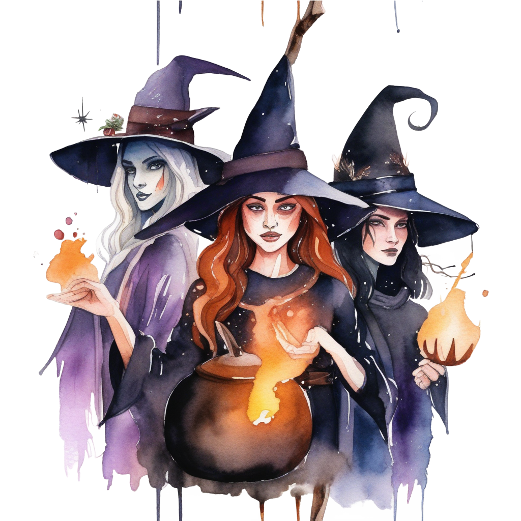 Witches doing rituals