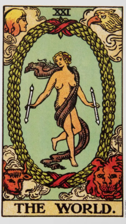 The World Tarot Card